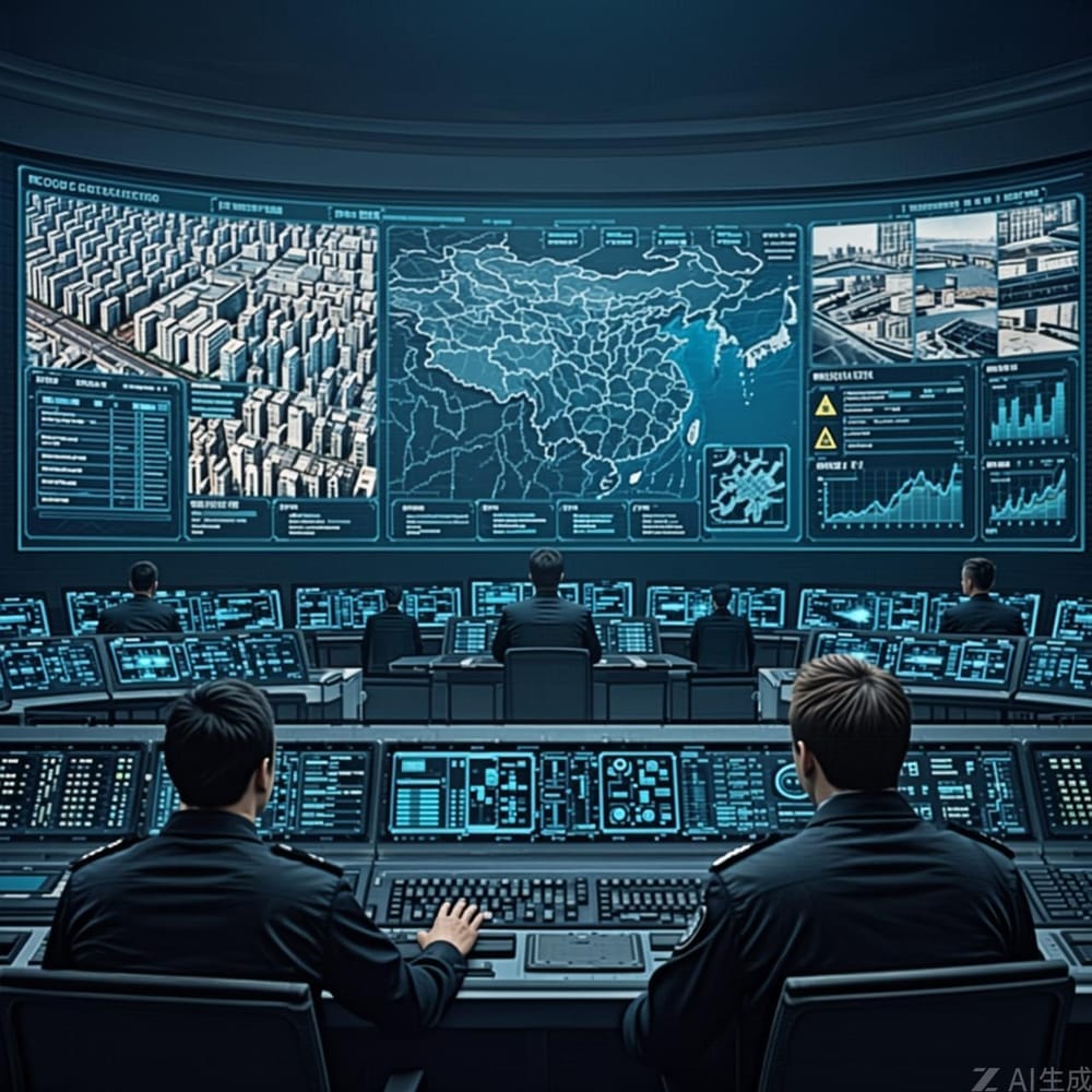 Hawk Eye Central AI surveillance command centre