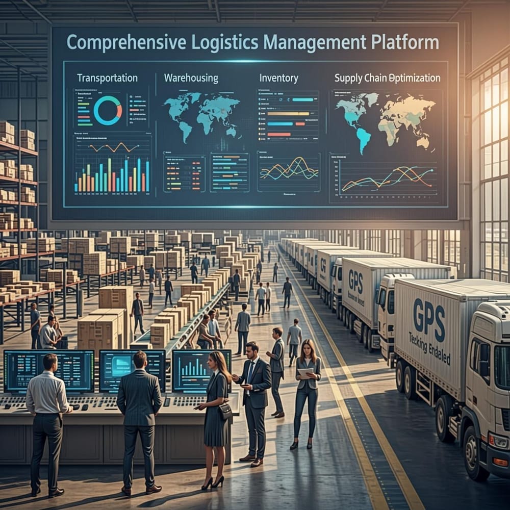 Logistics and supply chain management platform