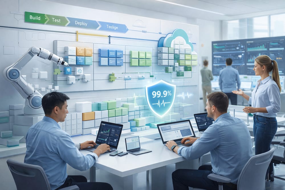 DevOps and CI/CD pipeline engineering at Iribis